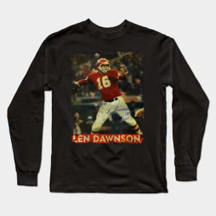 TEXTURE ART- Len Dawnson - RETRO STYLE 1 c Long Sleeve T-Shirt